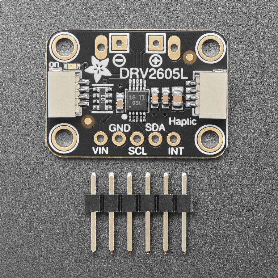 Adafruit DRV2605L Haptic Motor Controller - STEMMA QT / Qwiic by Adafruit - The Pi Hut