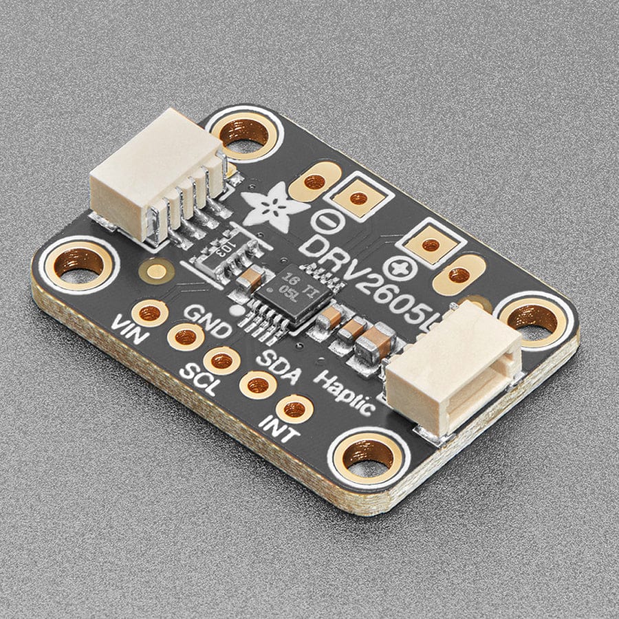 Adafruit DRV2605L Haptic Motor Controller - STEMMA QT / Qwiic by Adafruit - The Pi Hut
