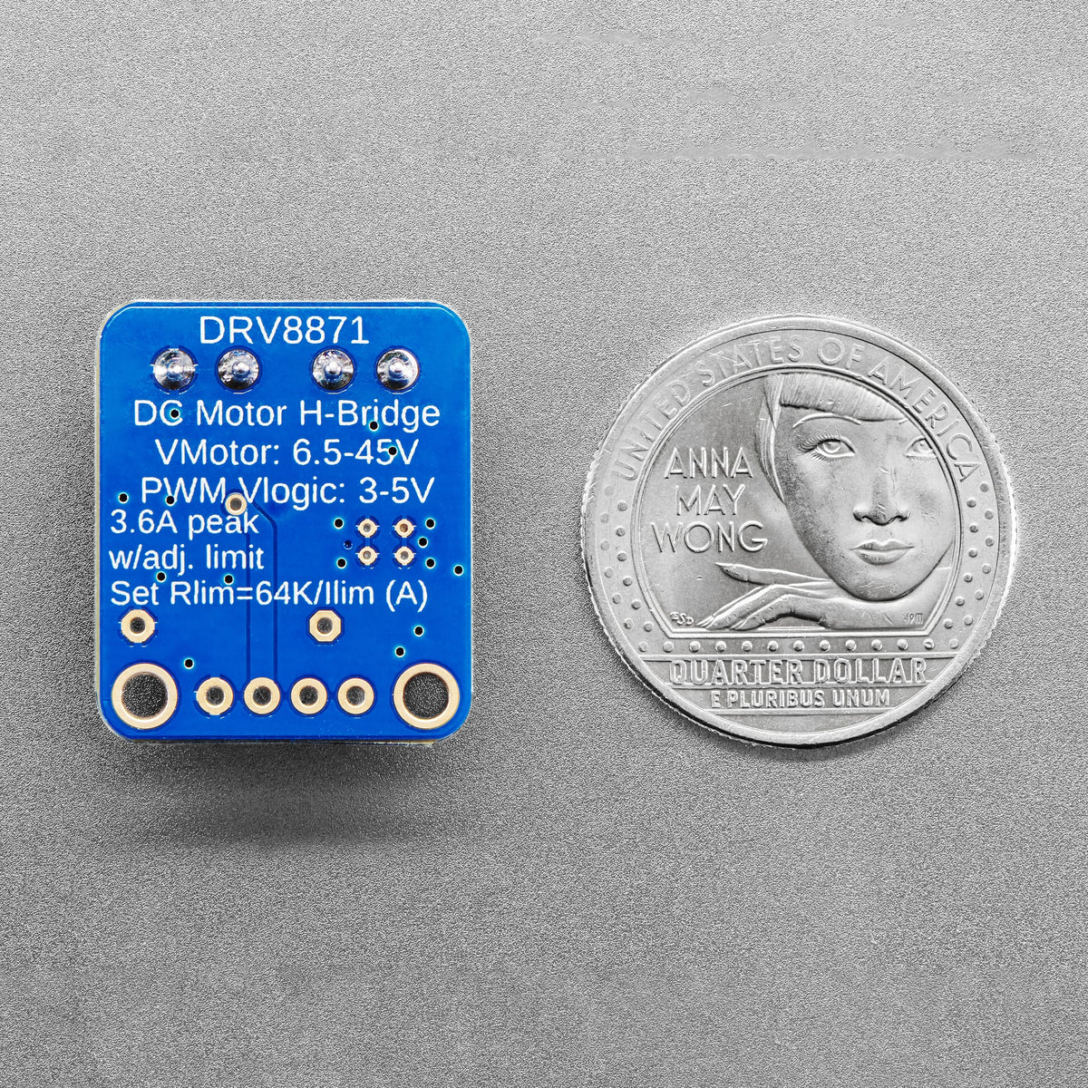 Adafruit DRV8871 DC Motor Driver Breakout Board - 3.6A Max by Adafruit - The Pi Hut