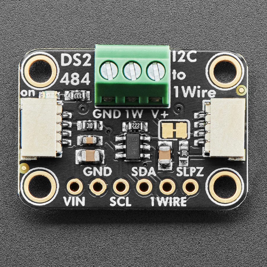 Adafruit DS2484 I2C to 1-Wire Bus Adapter Breakout - STEMMA QT / Qwiic JST SH 1mm by Adafruit - The Pi Hut
