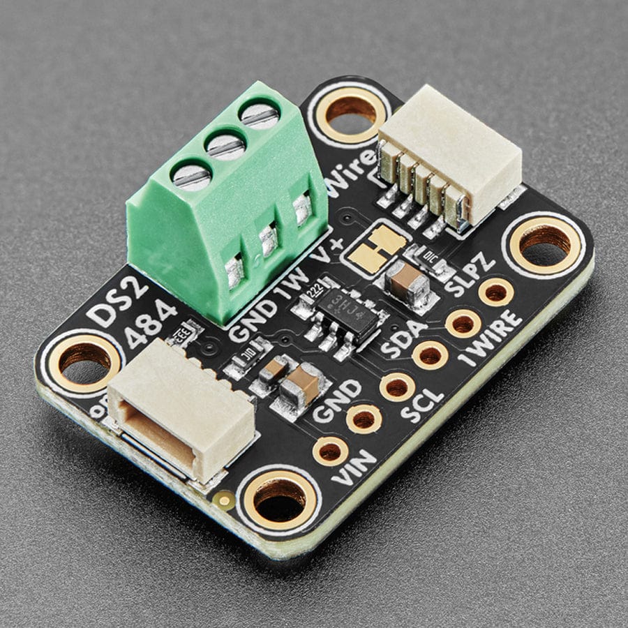 Adafruit DS2484 I2C to 1-Wire Bus Adapter Breakout - STEMMA QT / Qwiic JST SH 1mm by Adafruit - The Pi Hut