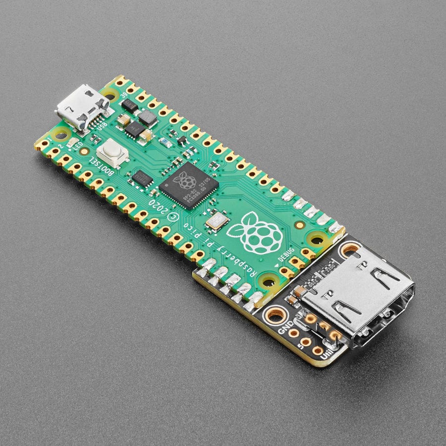 Adafruit DVI Sock for Pico - Works with HDMI Displays by Adafruit - The Pi Hut