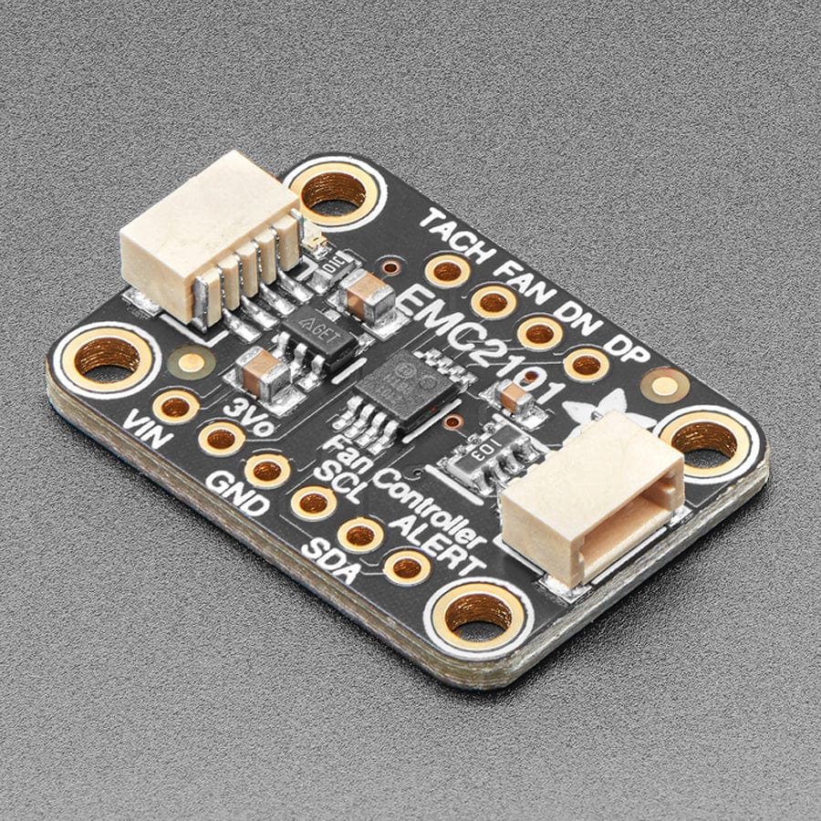 Adafruit EMC2101 I2C PC Fan Controller and Temperature Sensor (STEMMA QT / Qwiic) by Adafruit - The Pi Hut