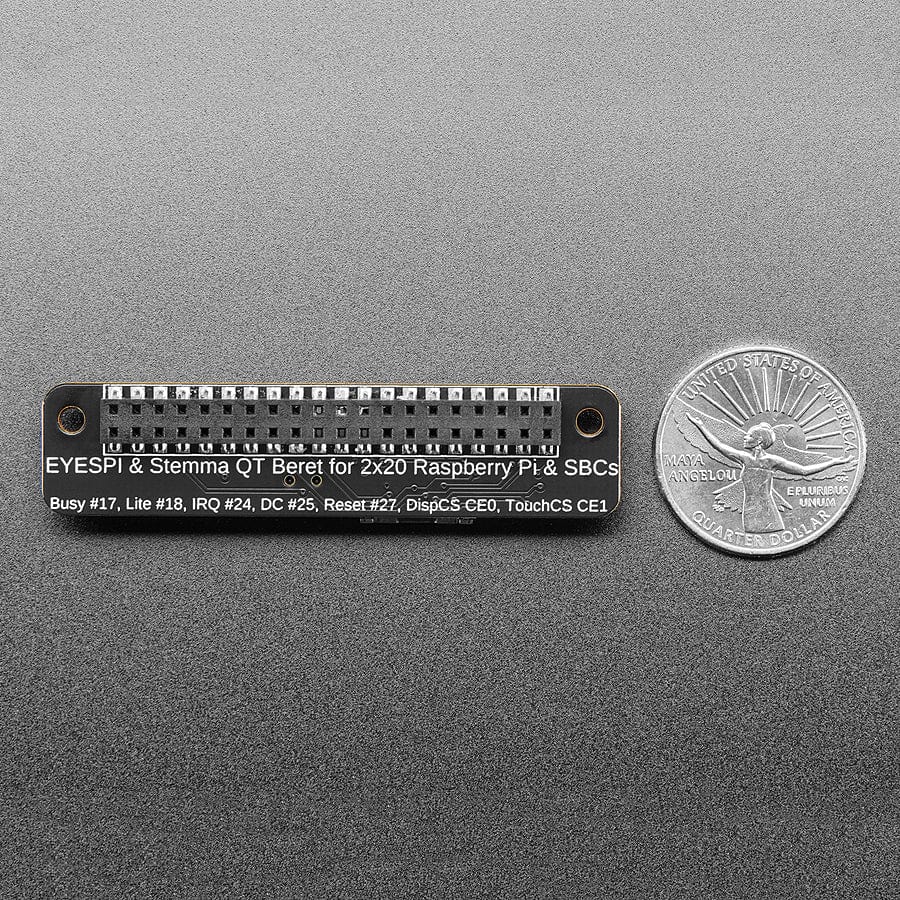 Adafruit EYESPI Pi Beret - Buttons, EYESPI and STEMMA QT - The Pi Hut