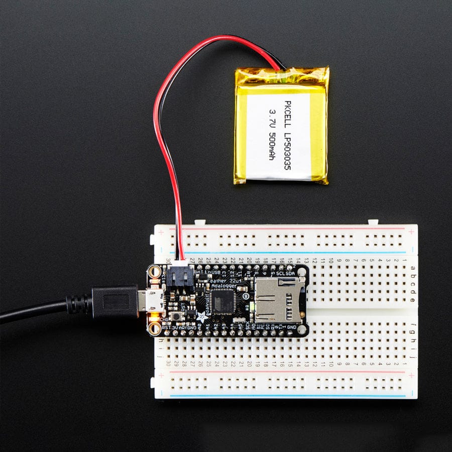 Adafruit Feather 32u4 Adalogger by Adafruit - The Pi Hut
