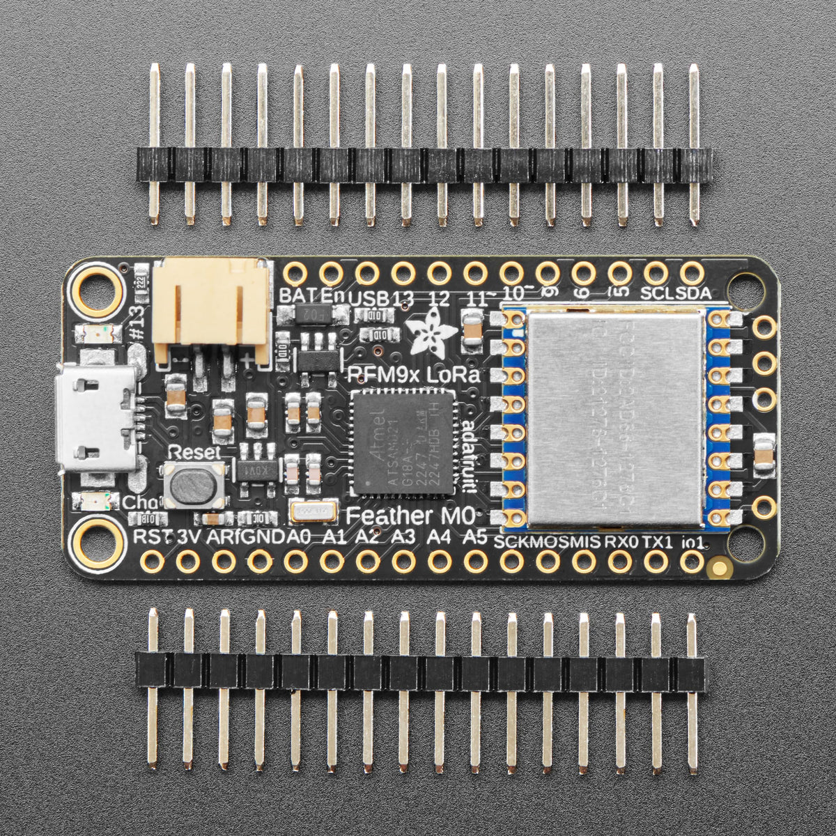 Adafruit Feather M0 with RFM95 LoRa Radio - 900MHz (RadioFruit) by Adafruit - The Pi Hut