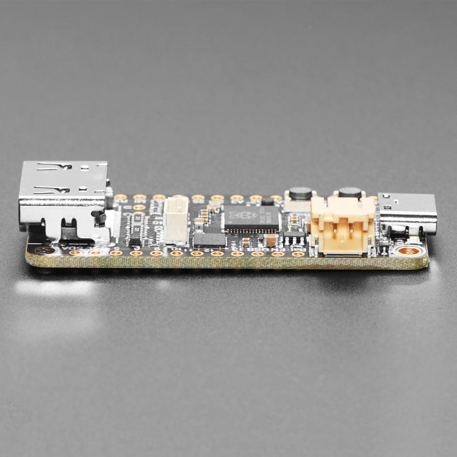 Adafruit Feather RP2040 with DVI Output Port - Works with HDMI by Adafruit - The Pi Hut