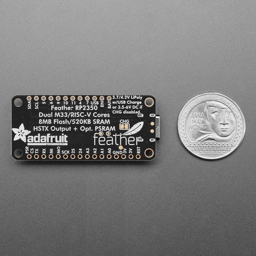 Adafruit Feather RP2350 with HSTX Port by Adafruit - The Pi Hut