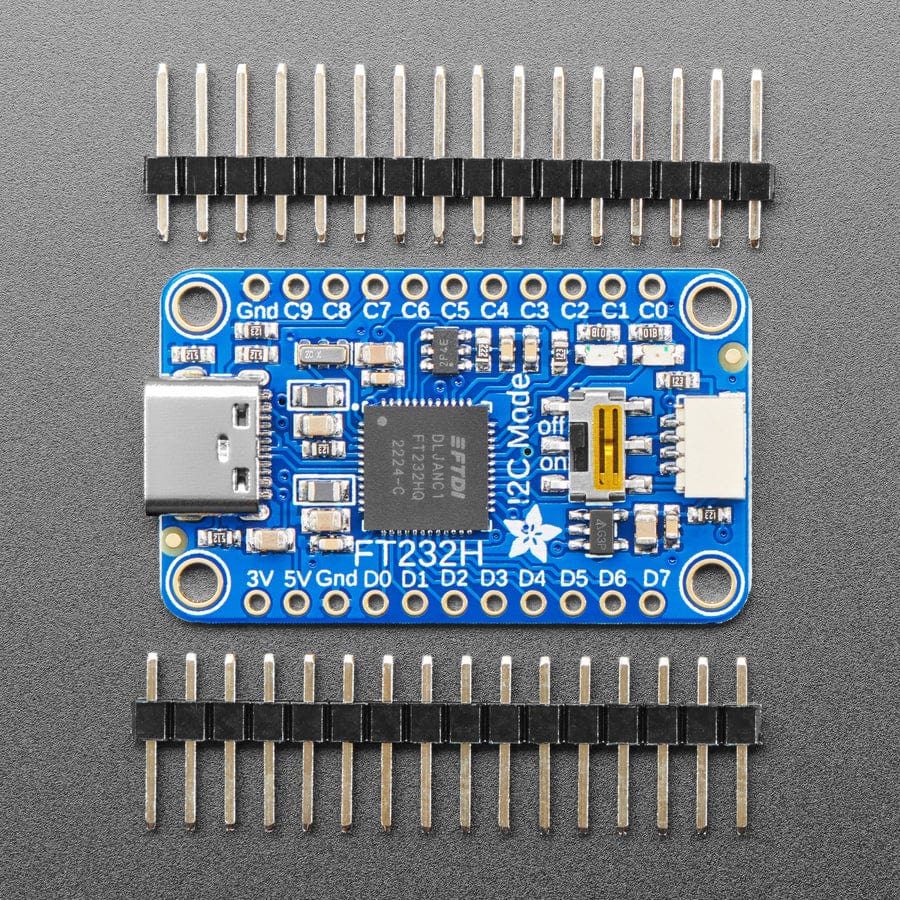 Adafruit FT232H Breakout - General Purpose USB to GPIO, SPI, I2C (USB-C & Stemma QT) by Adafruit - The Pi Hut
