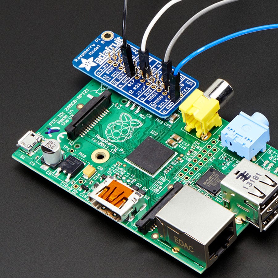 Adafruit GPIO Reference Card for Raspberry Pi Model B by Adafruit - The Pi Hut