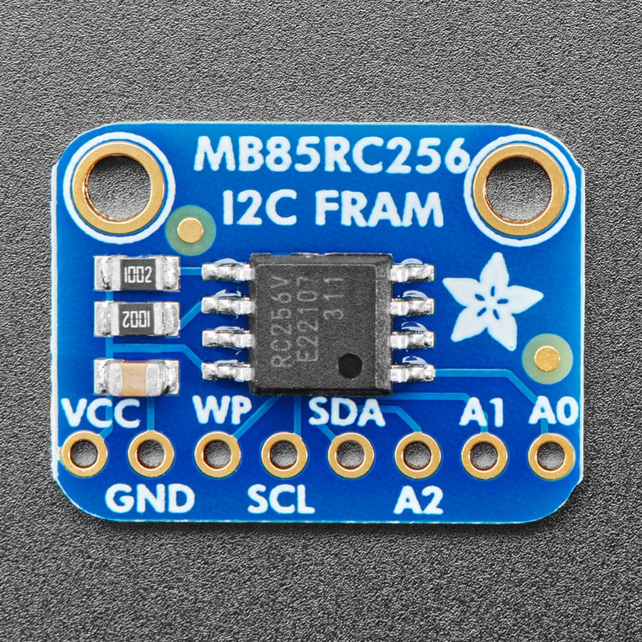 Adafruit I2C Non-Volatile FRAM Breakout - 256Kbit / 32KByte by Adafruit - The Pi Hut