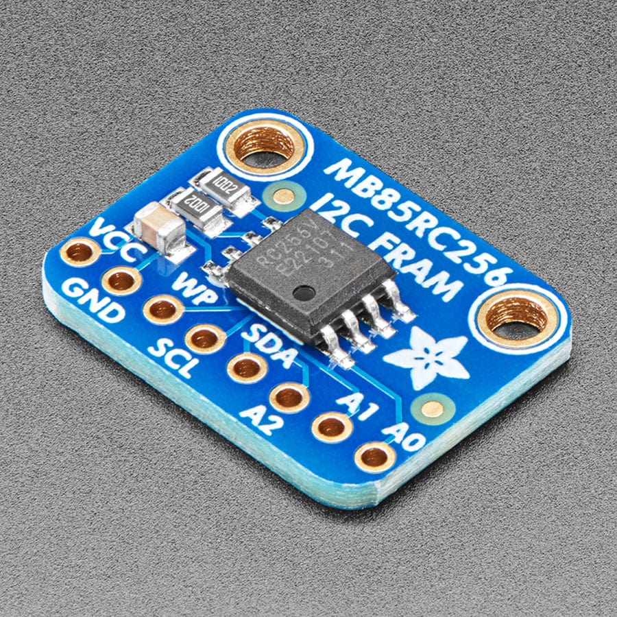 Adafruit I2C Non-Volatile FRAM Breakout - 256Kbit / 32KByte by Adafruit - The Pi Hut