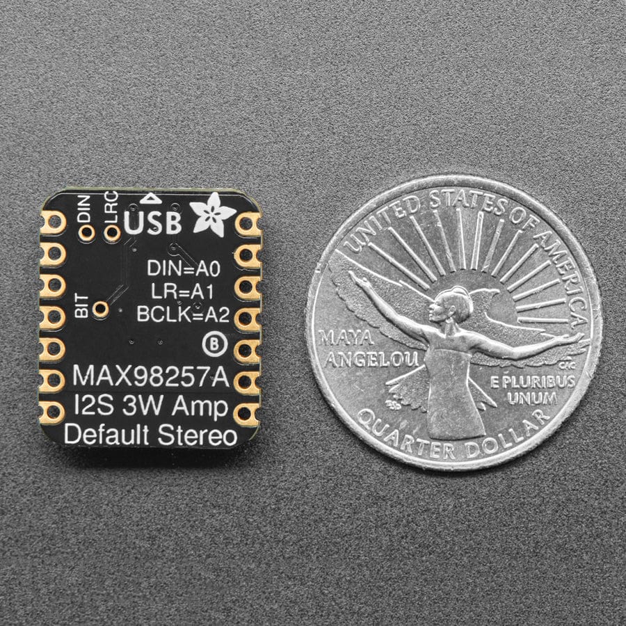 Adafruit I2S Amplifier BFF Add-On for QT Py and Xiao by Adafruit - The Pi Hut