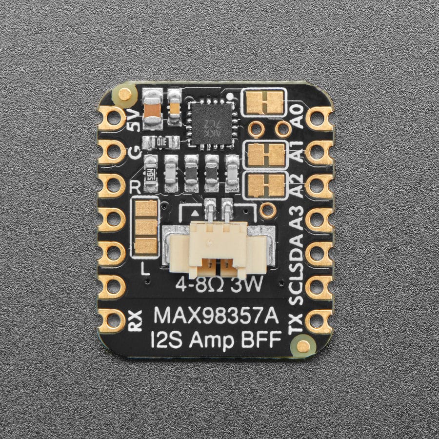 Adafruit I2S Amplifier BFF Add-On for QT Py and Xiao by Adafruit - The Pi Hut
