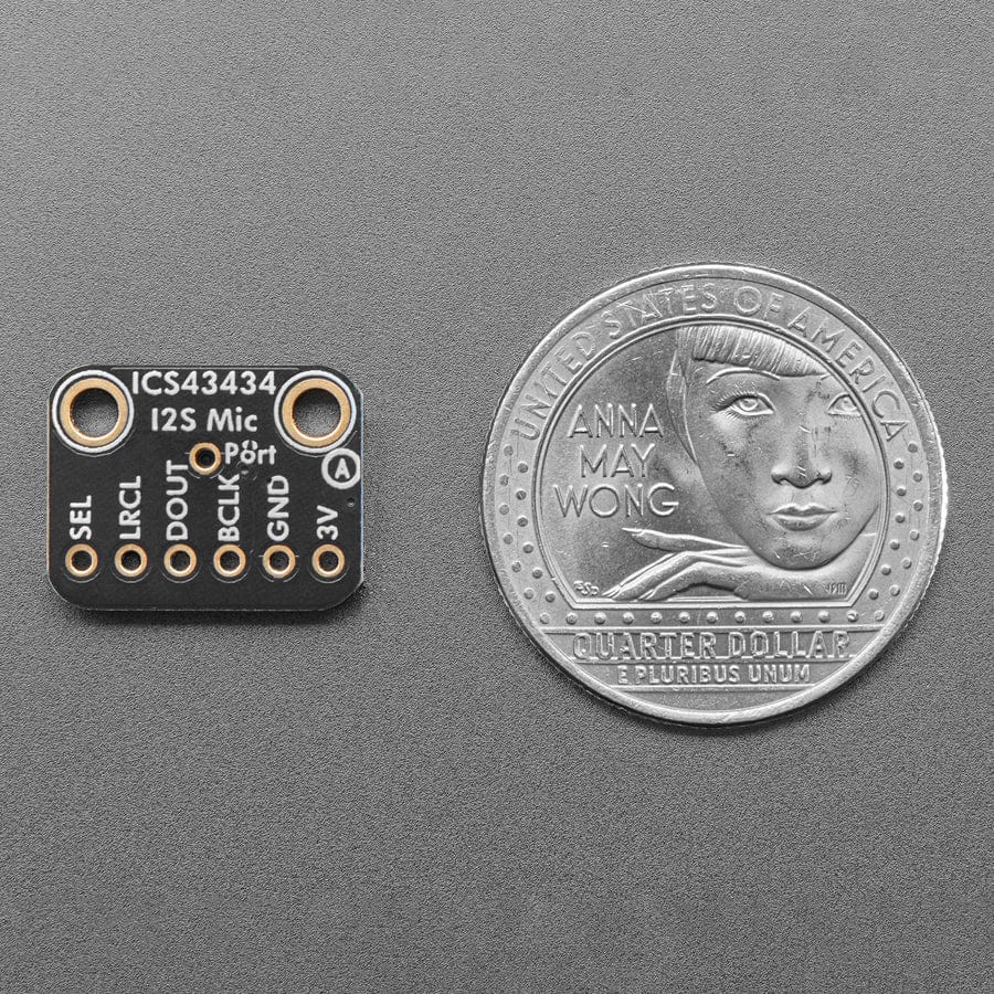 Adafruit I2S MEMS Microphone Breakout - ICS-43434 by Adafruit - The Pi Hut