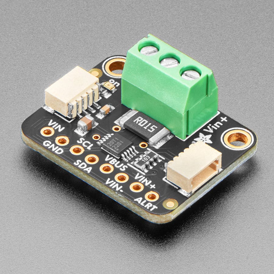 Adafruit INA228 - I2C 85V, 20-bit High or Low Side Power Monitor - STEMMA QT / Qwiic by Adafruit - The Pi Hut
