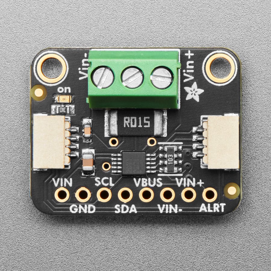 Adafruit INA228 - I2C 85V, 20-bit High or Low Side Power Monitor - STEMMA QT / Qwiic by Adafruit - The Pi Hut