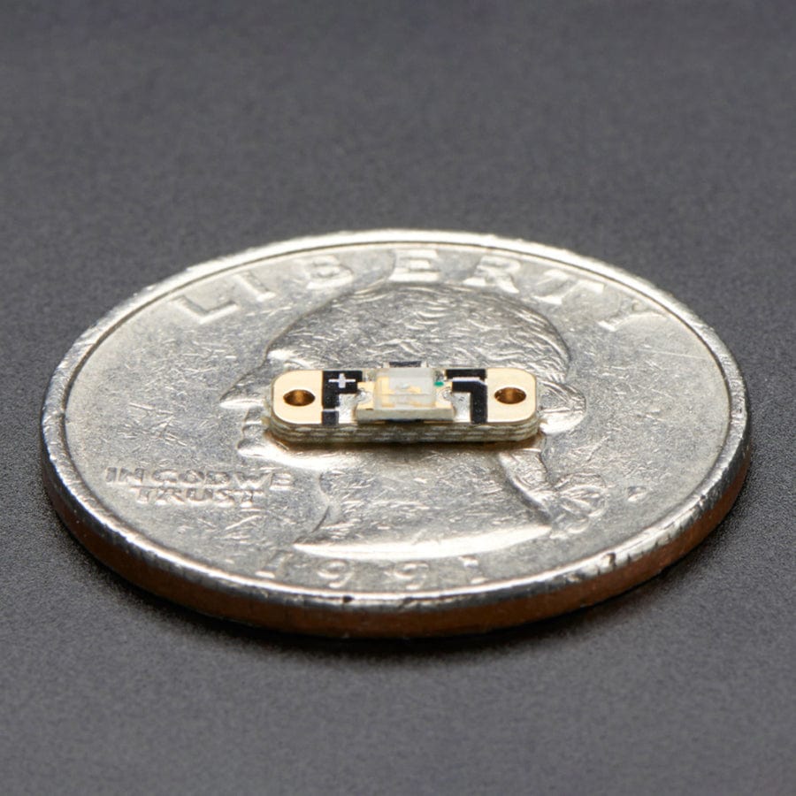 Adafruit LED Sequins - Emerald Green - Pack of 5 by Adafruit - The Pi Hut