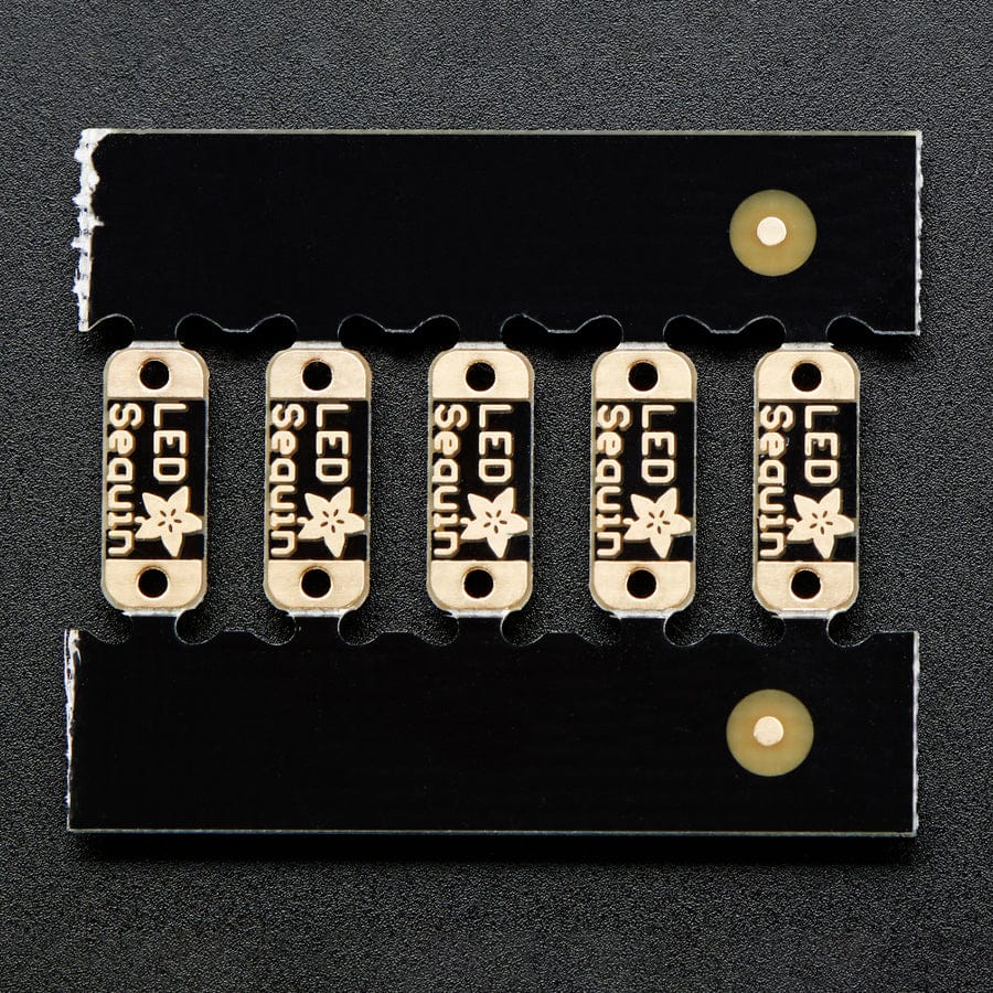 Adafruit LED Sequins - Rose Pink - Pack of 5 by Adafruit - The Pi Hut