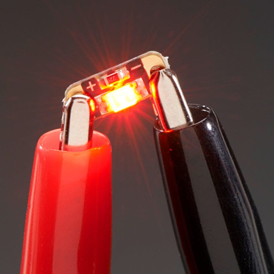 Adafruit LED Sequins - Ruby Red - Pack of 5 by Adafruit - The Pi Hut