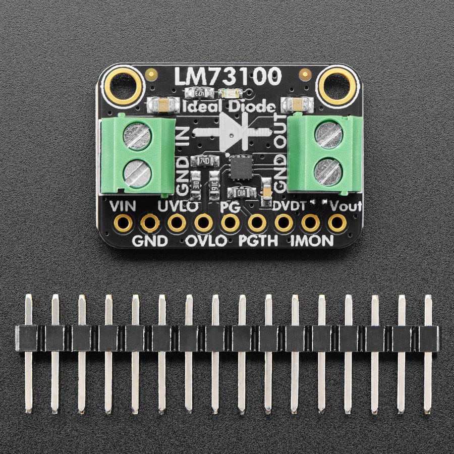 Adafruit LM73100 23V 5A Max Ideal Diode Breakout by Adafruit - The Pi Hut