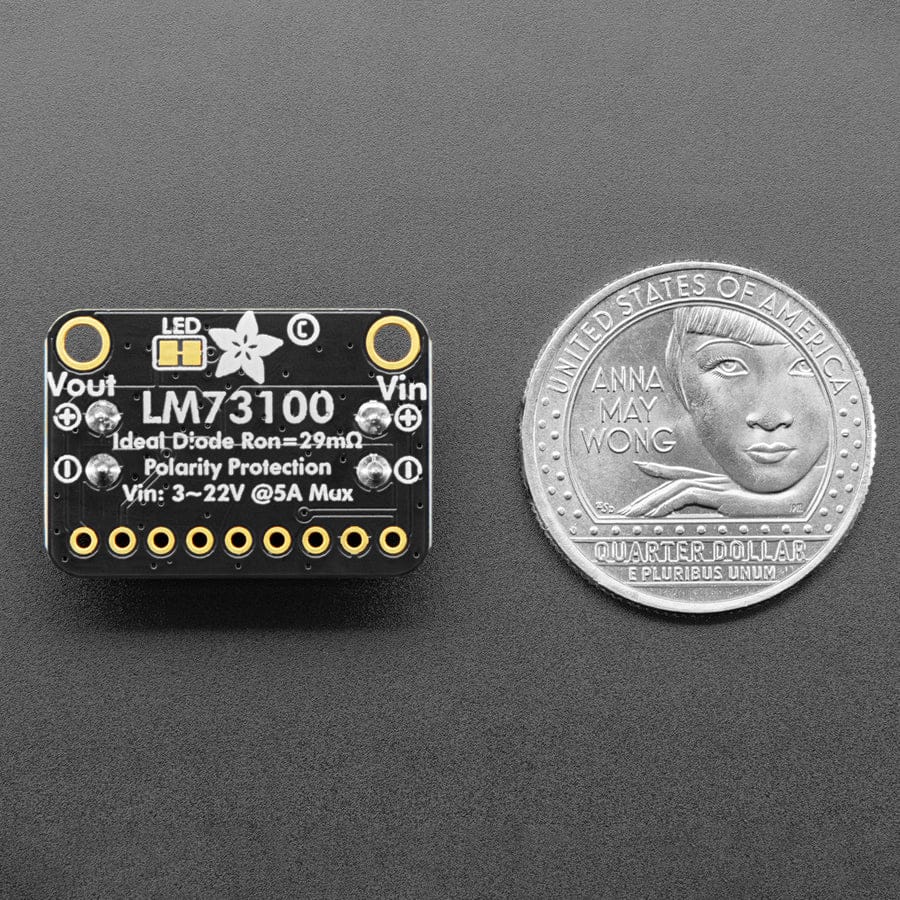 Adafruit LM73100 23V 5A Max Ideal Diode Breakout by Adafruit - The Pi Hut