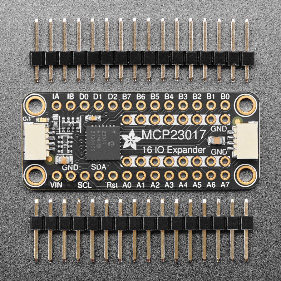 Adafruit MCP23017 I2C GPIO Expander Breakout (STEMMA QT / Qwiic) by Adafruit - The Pi Hut