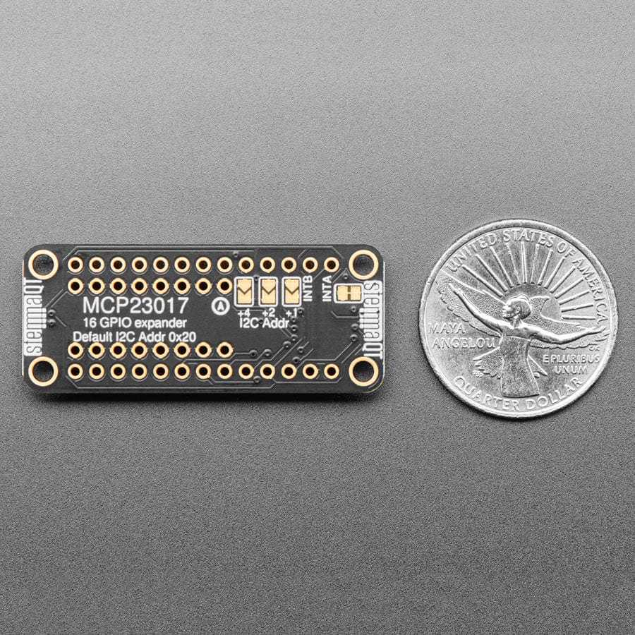 Adafruit MCP23017 I2C GPIO Expander Breakout (STEMMA QT / Qwiic) by Adafruit - The Pi Hut