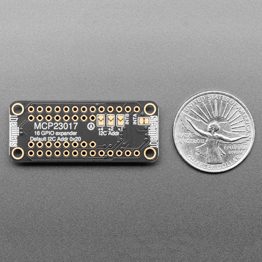 Adafruit MCP23017 I2C GPIO Expander Breakout (STEMMA QT / Qwiic) - The Pi Hut