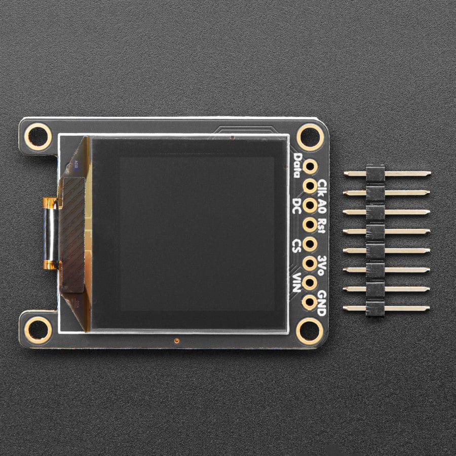 Adafruit Monochrome 1.12" 128x128 OLED Graphic Display (STEMMA QT / Qwiic) by Adafruit - The Pi Hut