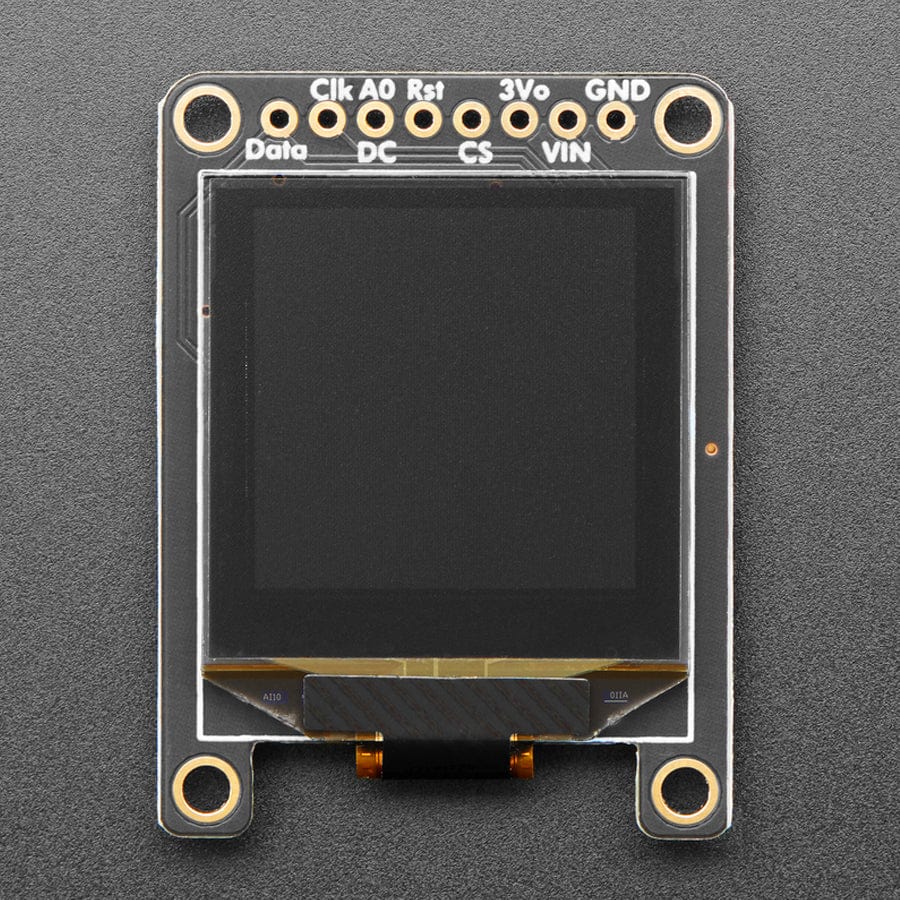 Adafruit Monochrome 1.12" 128x128 OLED Graphic Display (STEMMA QT / Qwiic) by Adafruit - The Pi Hut