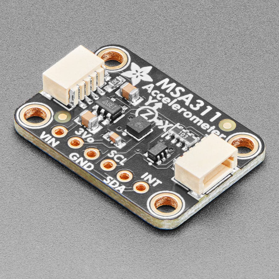 Adafruit MSA311 Triple Axis Accelerometer - STEMMA QT / Qwiic by Adafruit - The Pi Hut
