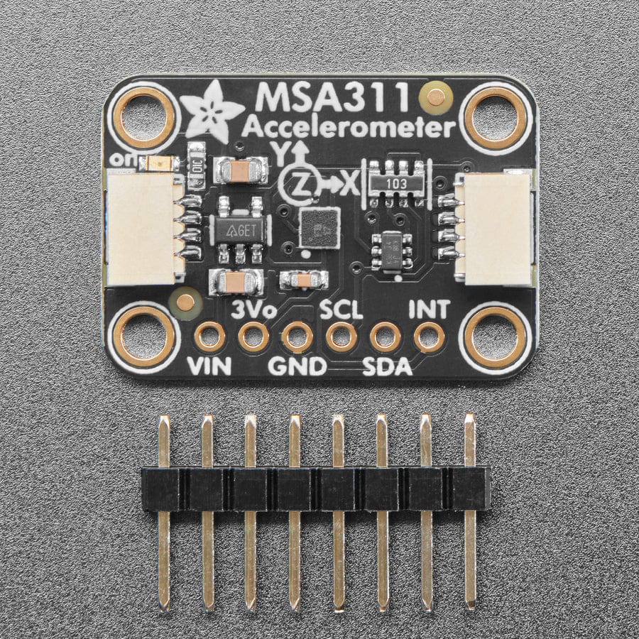 Adafruit MSA311 Triple Axis Accelerometer - STEMMA QT / Qwiic by Adafruit - The Pi Hut