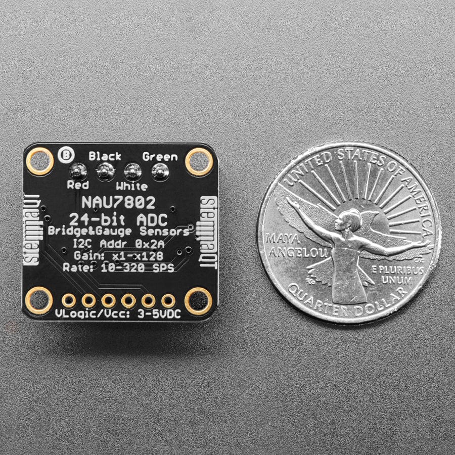 Adafruit NAU7802 24-Bit ADC - STEMMA QT / Qwiic by Adafruit - The Pi Hut