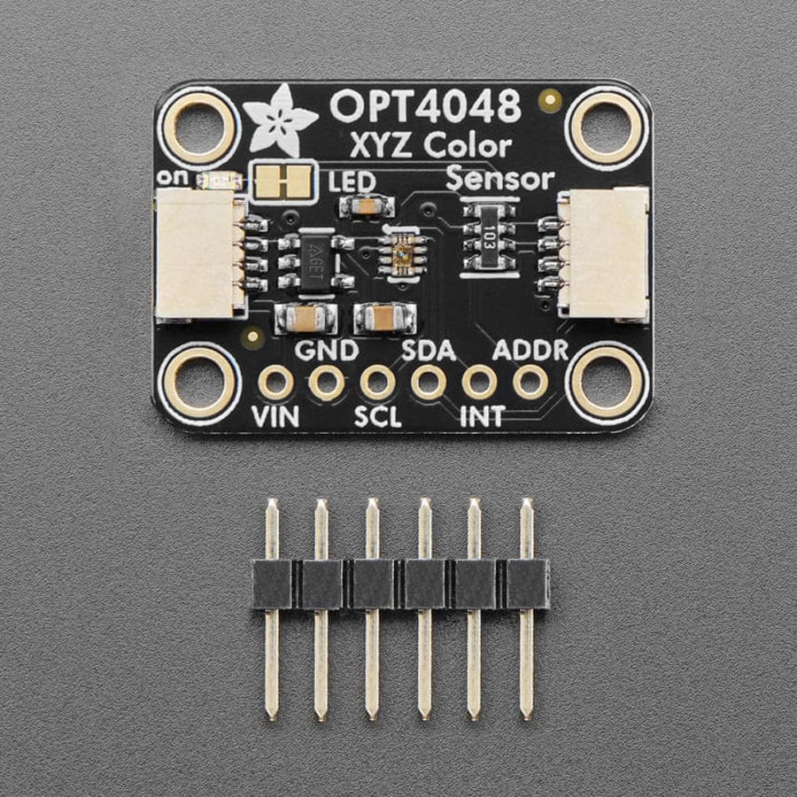 Adafruit OPT4048 Tri-Stimulus XYZ Colour and Lux Sensor by Adafruit - The Pi Hut