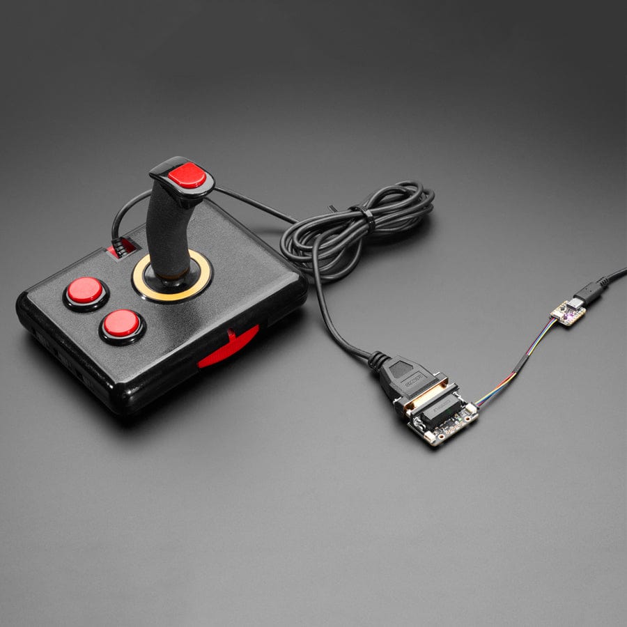 Adafruit PC Joystick to seesaw I2C Adapter - STEMMA QT / Qwiic by Adafruit - The Pi Hut
