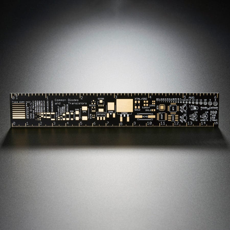 Adafruit PCB Ruler v2 - 6" by Adafruit - The Pi Hut