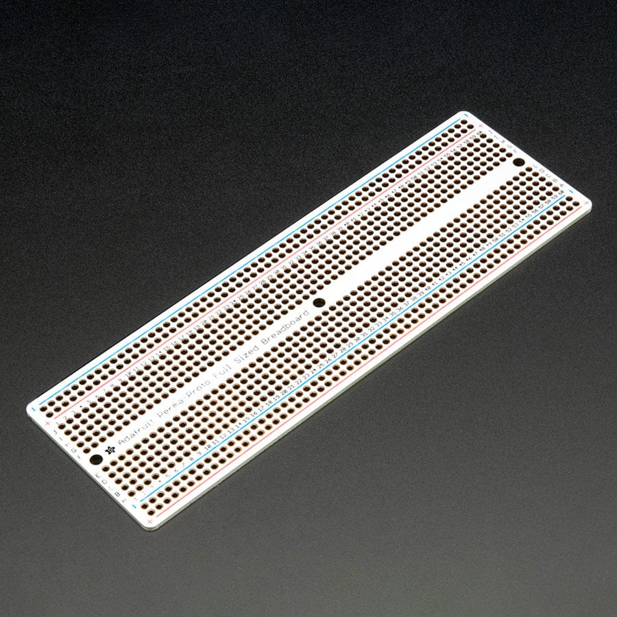 Adafruit Perma-Proto Full-sized Breadboard PCB - Single by Adafruit - The Pi Hut