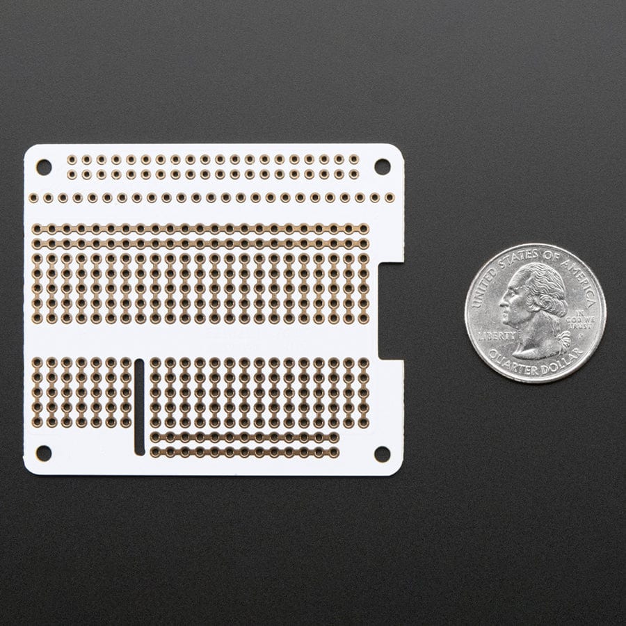 Adafruit Perma-Proto HAT for Pi Mini Kit - No EEPROM by Adafruit - The Pi Hut