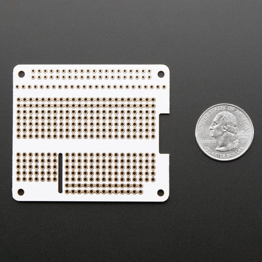 Adafruit Perma-Proto HAT for Pi Mini Kit - With EEPROM by Adafruit - The Pi Hut