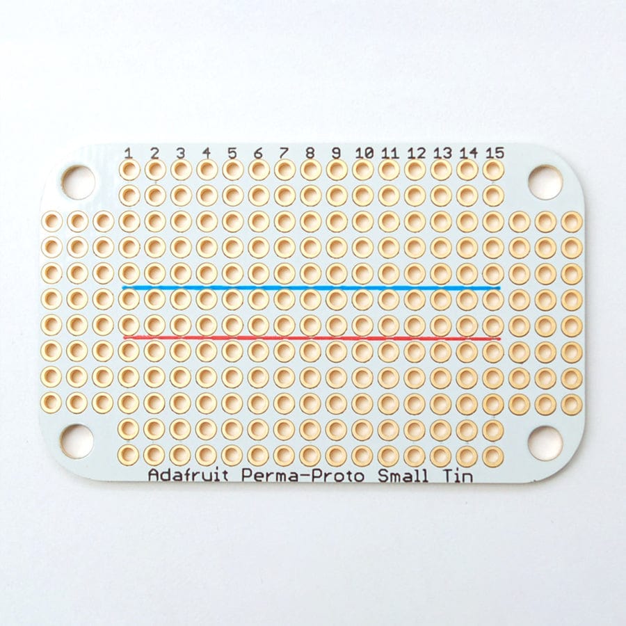 Adafruit Perma-Proto Small Mint Tin Size Breadboard PCB - 3 pack - The Pi Hut