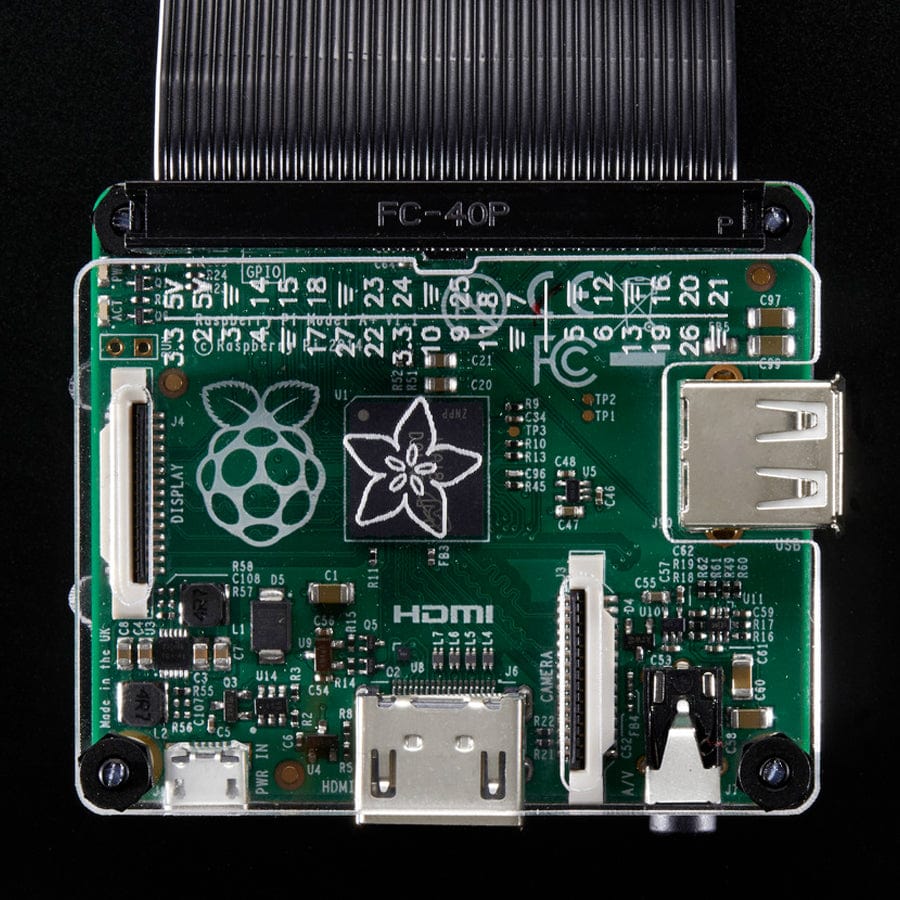 Adafruit Pi Protector for Raspberry Pi Model A+ by Adafruit - The Pi Hut
