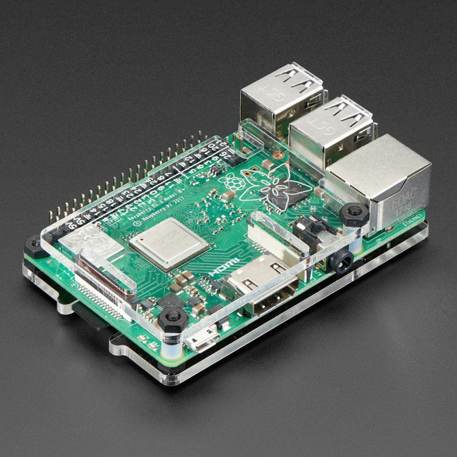 Adafruit Pi Protector for Raspberry Pi Model B+ / Pi 2 / Pi 3 B+ by Adafruit - The Pi Hut