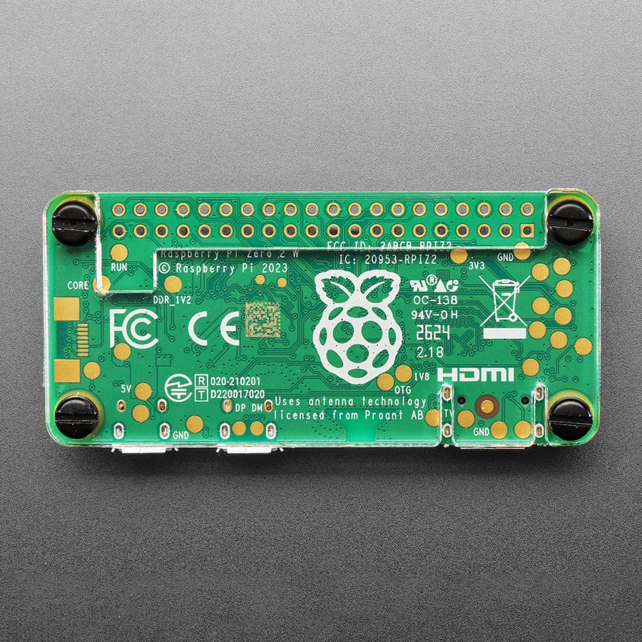 Adafruit Pi Protector for Raspberry Pi Model Zero by Adafruit - The Pi Hut