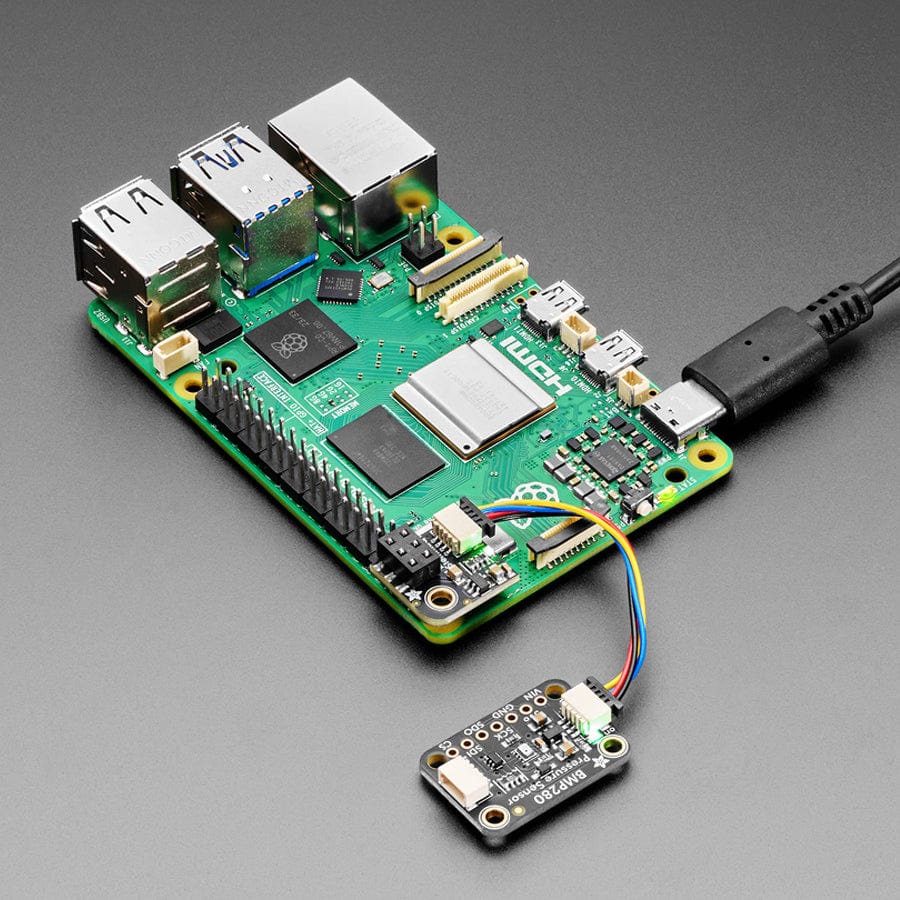 Adafruit Pi Stemma QT Breakout for Raspberry Pi and Compatibles by Adafruit - The Pi Hut