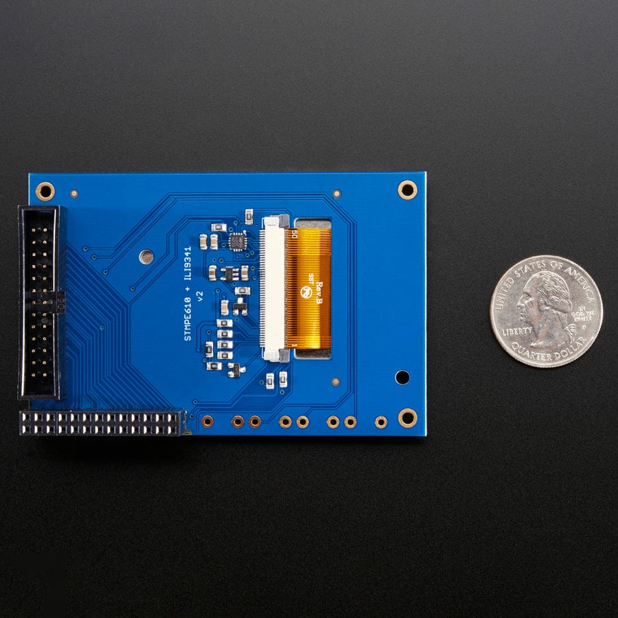 Adafruit PiTFT - 320 x 240 2.8" TFT+Touchscreen for Raspberry Pi by Adafruit - The Pi Hut