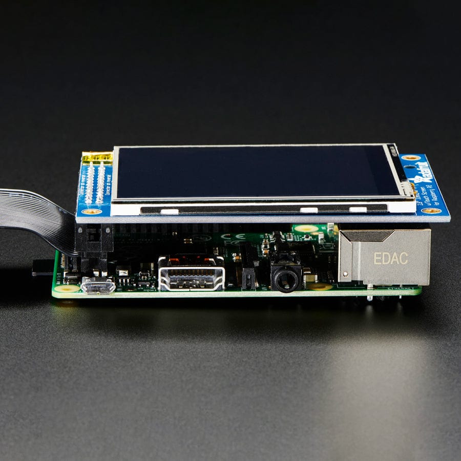 Adafruit PiTFT - 320 x 240 2.8" TFT+Touchscreen for Raspberry Pi by Adafruit - The Pi Hut