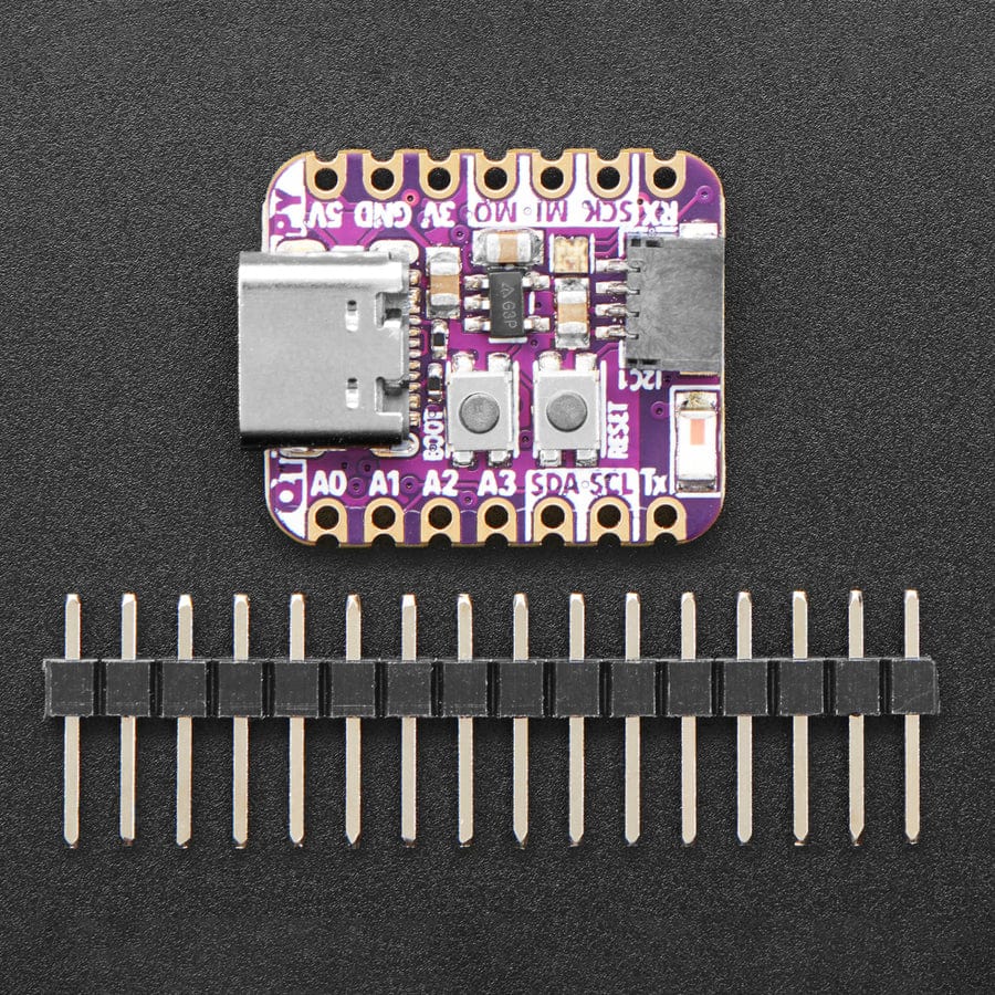 Adafruit QT Py ESP32 Pico - WiFi Dev Board with STEMMA QT - 8MB Flash 2MB PSRAM by Adafruit - The Pi Hut