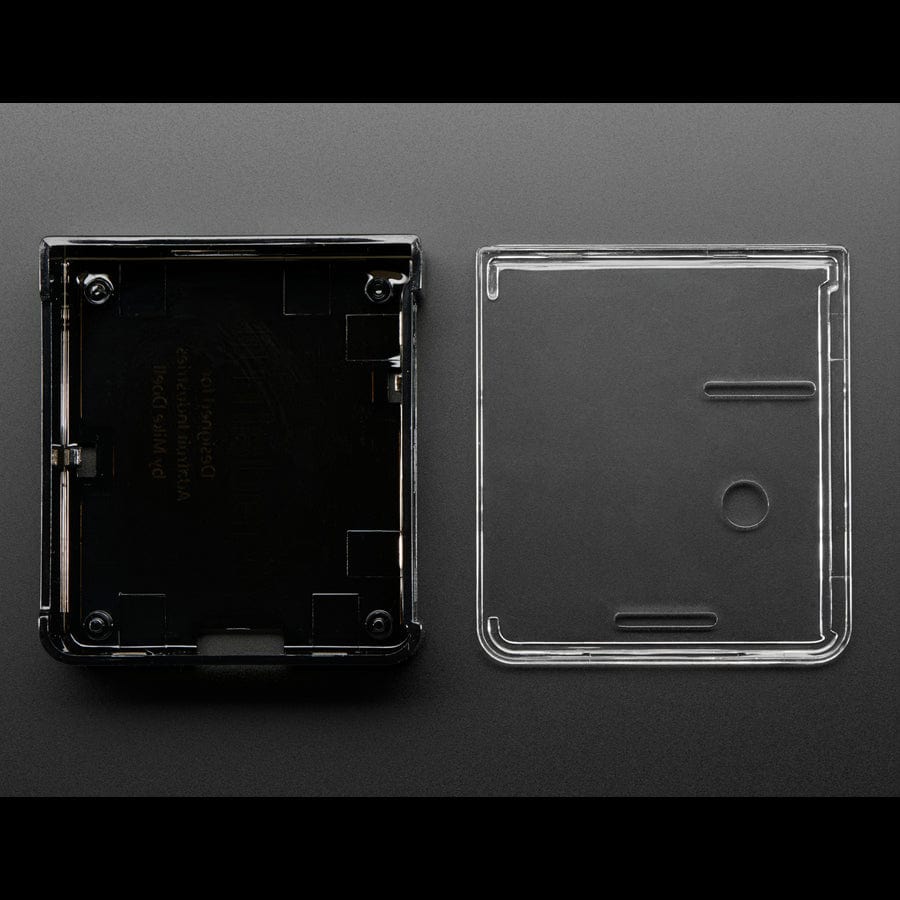 Adafruit Raspberry Pi A+ Case - Smoke Base w/ Clear Top by Adafruit - The Pi Hut