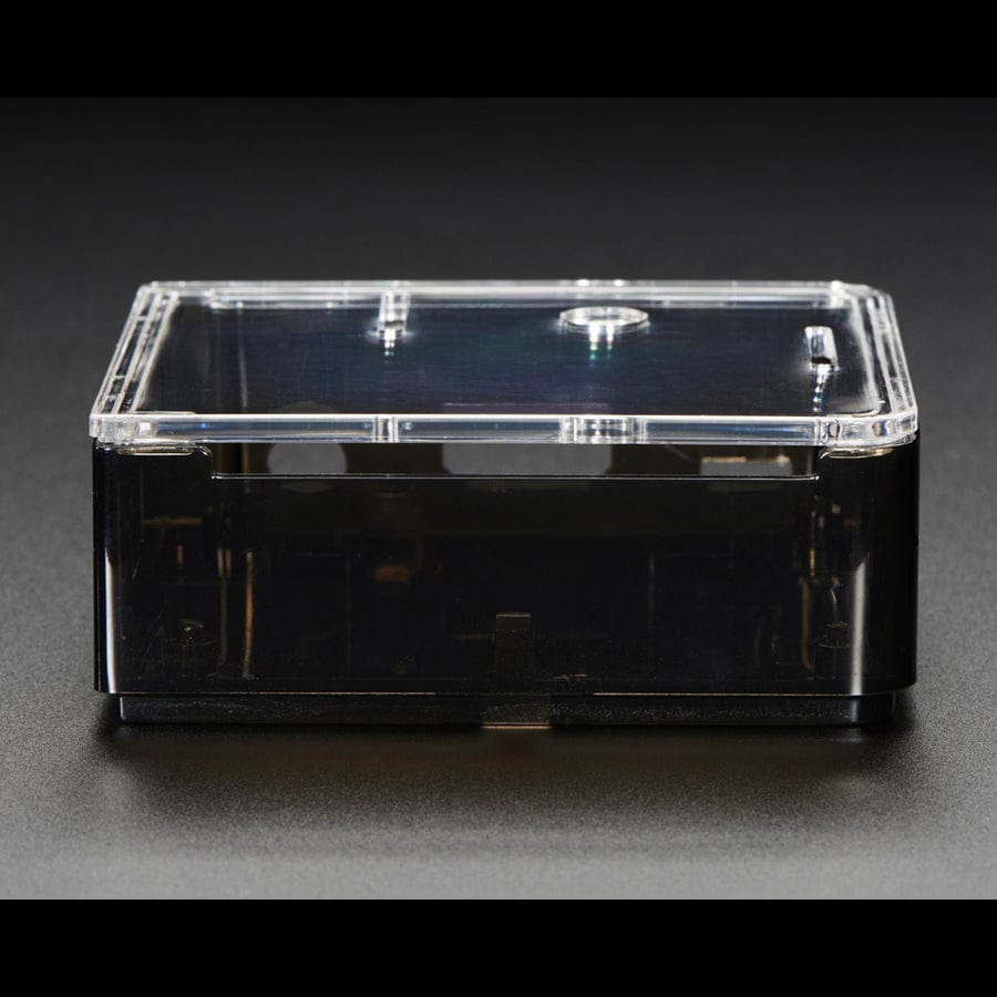 Adafruit Raspberry Pi A+ Case - Smoke Base w/ Clear Top by Adafruit - The Pi Hut